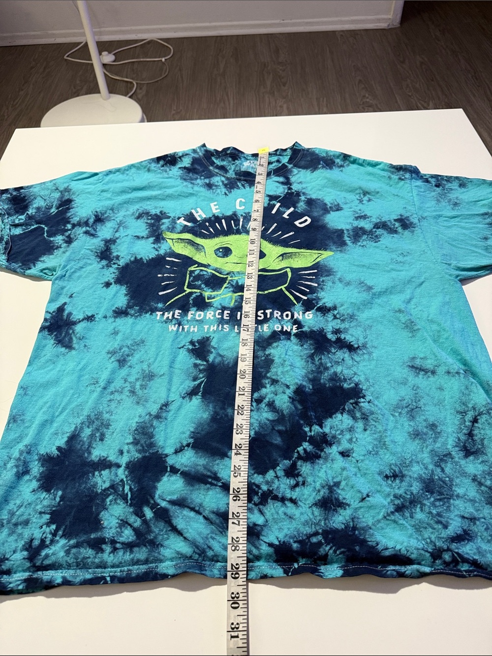Star Wars Shirt The Child Force is Strong Tie Dye Large Size 2X - Picture 6 of 9